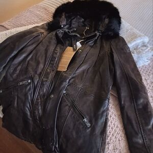 Brand New Mauritius Leather Jacket